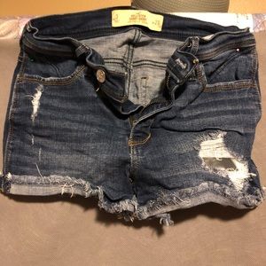 Hollister jean shorts